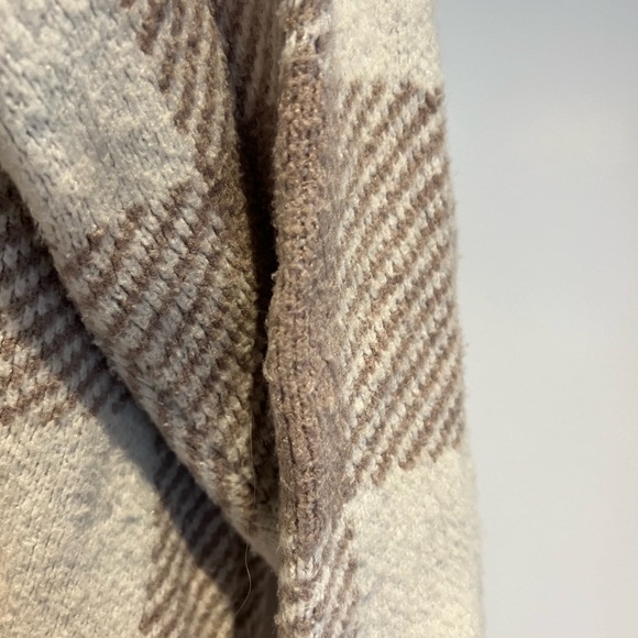 Abercrombie Super Soft Oversized Checker Print Sweater - Picture 5 of 6